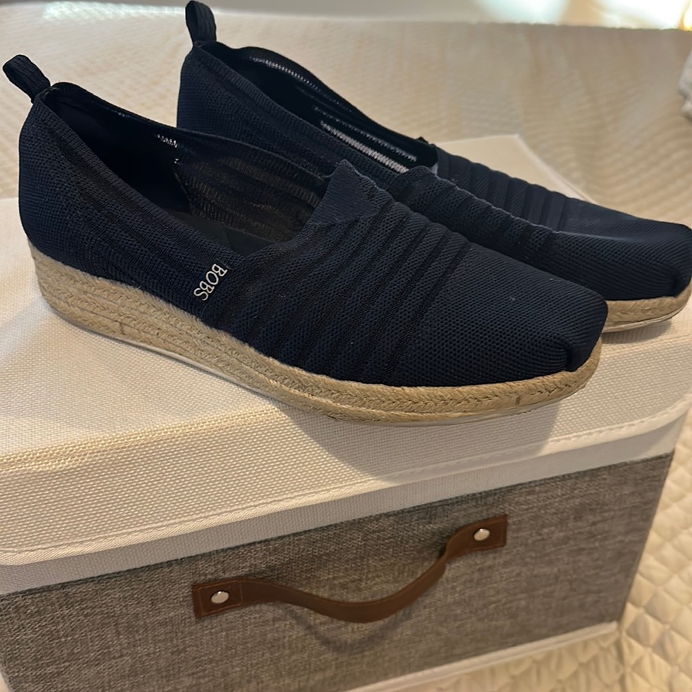 Navy espadrilles size 11